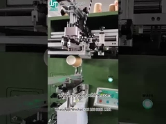 Stampante serigrafica JST-R300 Logo per la stampa di bicchieri di carta