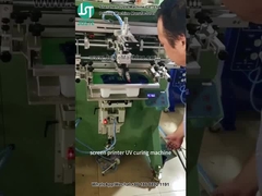 Stampa a schermo curvo per oggetti piatti