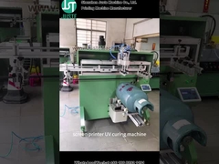 Stampa a schermo curvo di stampa del logo per la bombola di gas