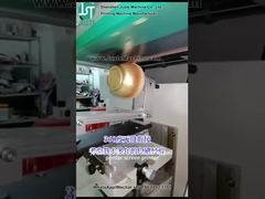 Stampa a schermo curvo per stampare il logo della scodella di metallo