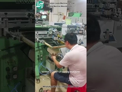 Stampa a schermo curvo per la stampa di forme ellittiche per bottiglie di plastica (6)