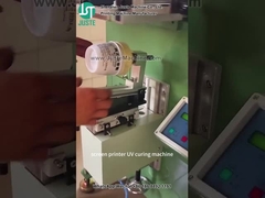 Stampa a schermo curvo stampa forma cilindrica per bicchiere di bottiglia di plastica