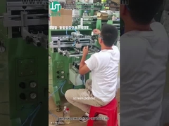 Stampa a schermo curvo stampa forma cilindrica per tazze di plastica