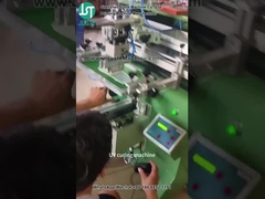 Stampa a schermo curvo per la stampa della forma del cilindro per guscio di plastica (5)