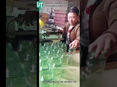 Stampa a schermo curvo stampa logo per bicchiere di vetro