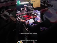 Stampa a schermo curvo di stampa del logo per tazze di plastica (2)